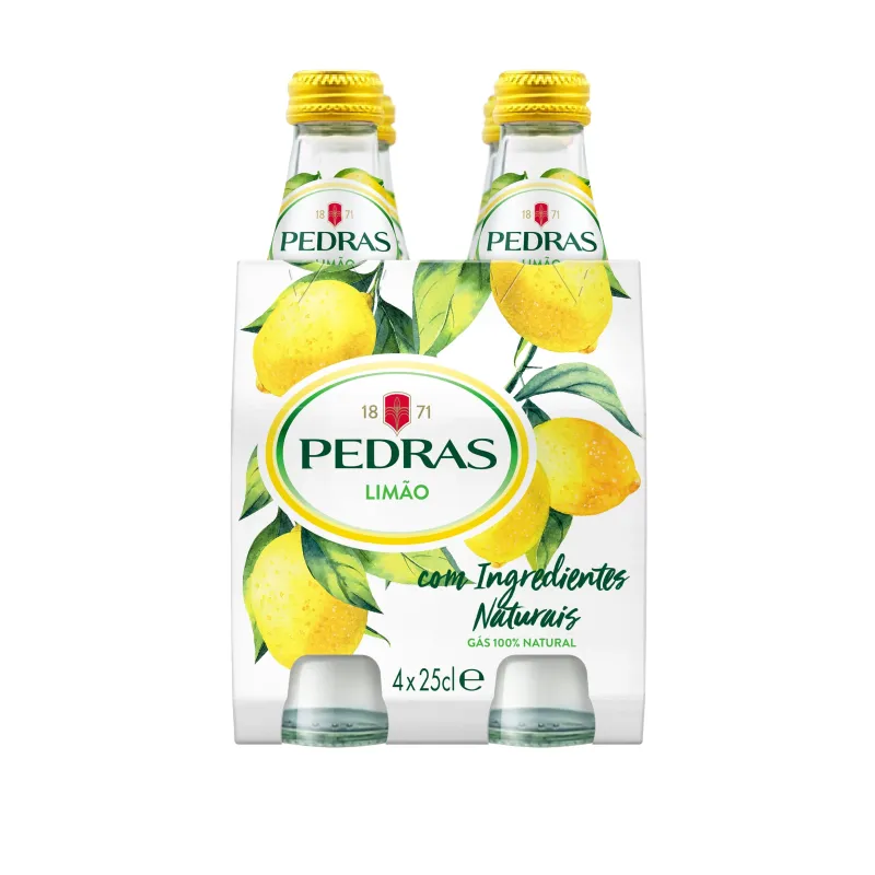 Pedras Salgadas Água Gaseificada Limão 25cl