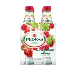 Pedras Salgadas Água Gaseificada Frutos Vermelhos 25cl