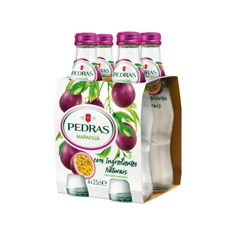 Pedras Salgadas Água Gaseificada Maracujá 25cl