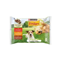 FRISKIES CÃO HUM C/MOLHO 4X85G 