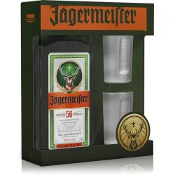 JAGERMEISTER 70CL + 2 COPOS SHOT