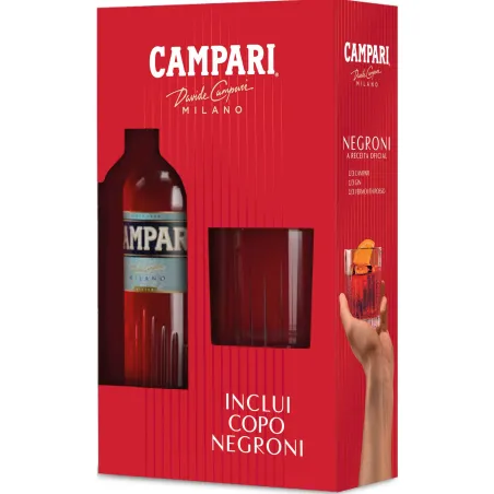 CAMPARI 70CL + COPO