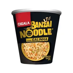 CIGALA BANZAI NOODLE GALINHA 67G