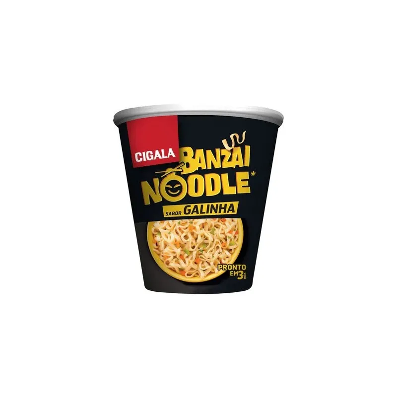 CIGALA BANZAI NOODLE GALINHA 67G