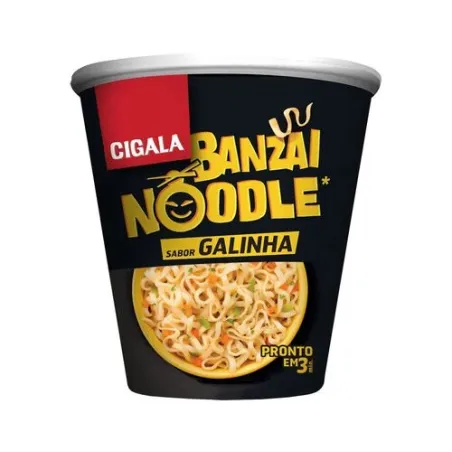 CIGALA BANZAI NOODLE GALINHA 67G