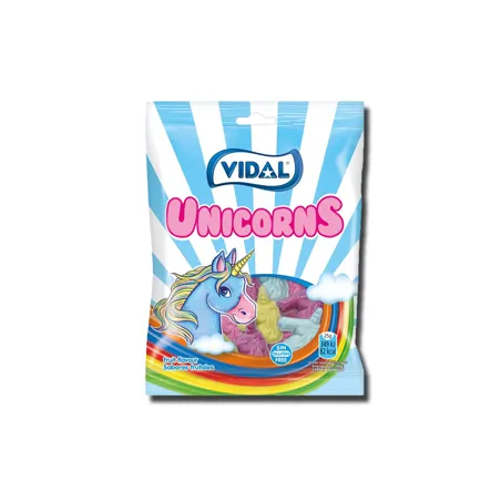 VIDAL GOMAS UNICÓRNIOS 100GR