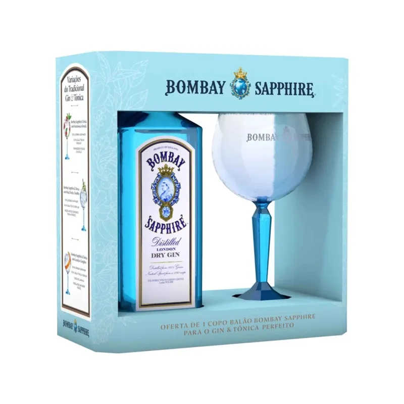 PACK 2BOMBAY SPH 70CL+2COPOS