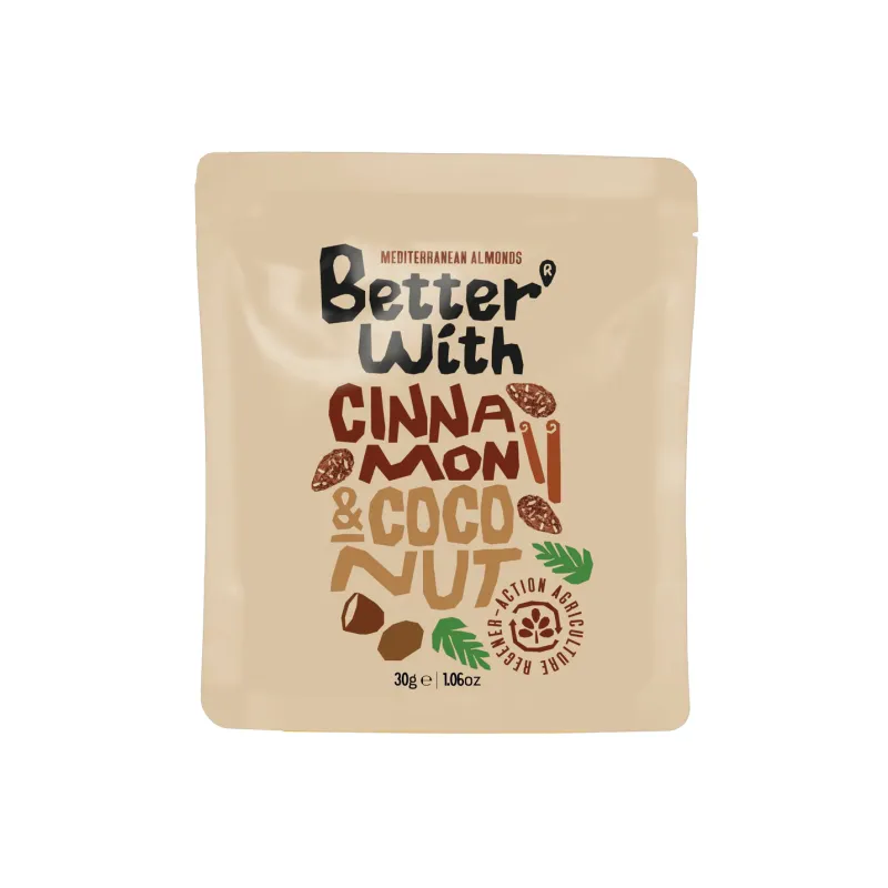 ALMONDS BETTER CANELA COCO 30G