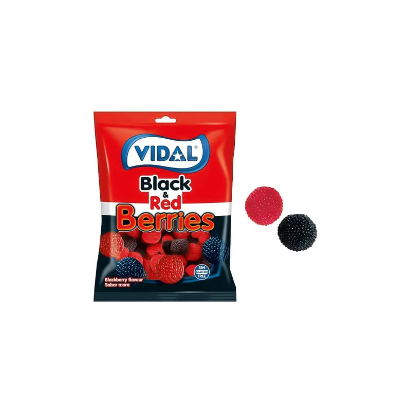 VIDAL GOMAS BLACK BERRIES 90GR 