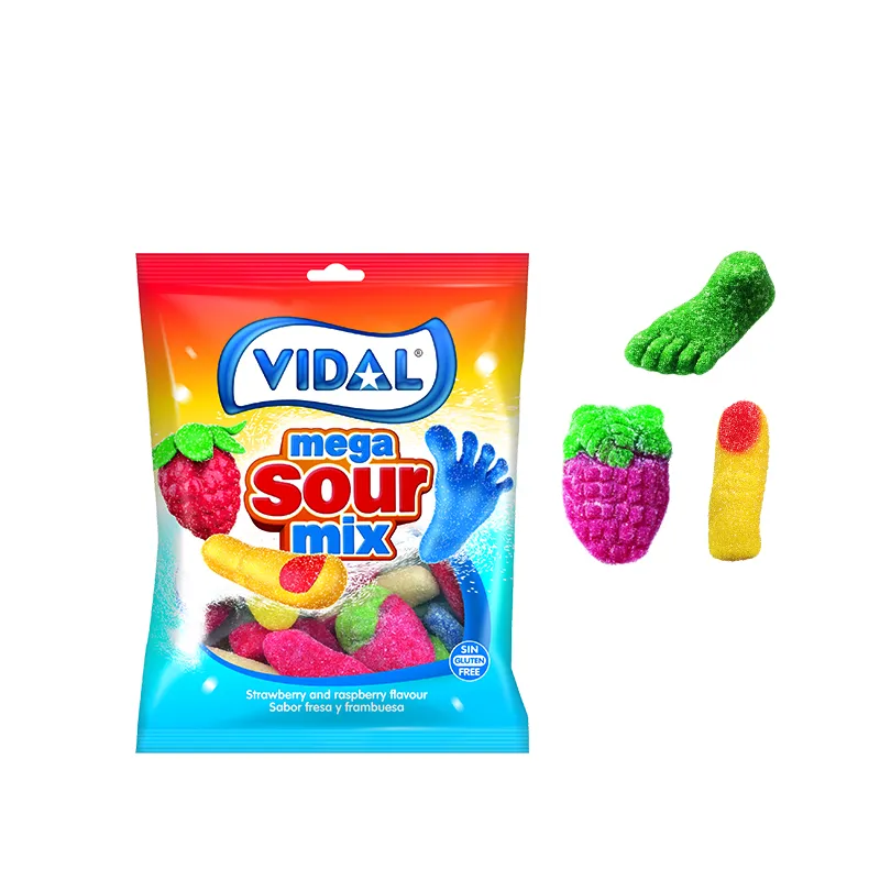 VIDAL MEGA SORTIDO AÇUCAR 90G