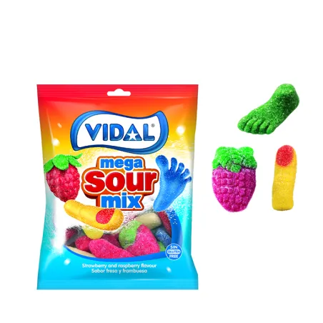 VIDAL MEGA SORTIDO AÇUCAR 90G