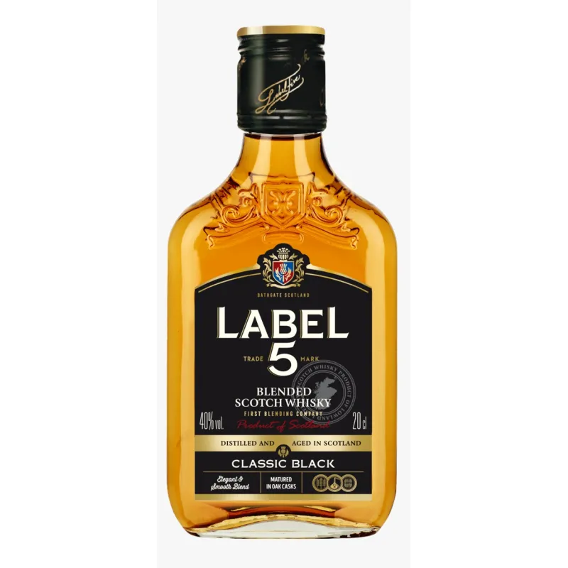 WHISKY LABEL 5 20CL