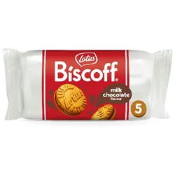 LOTUS BOLACHAS MILK CHOCO 50GR