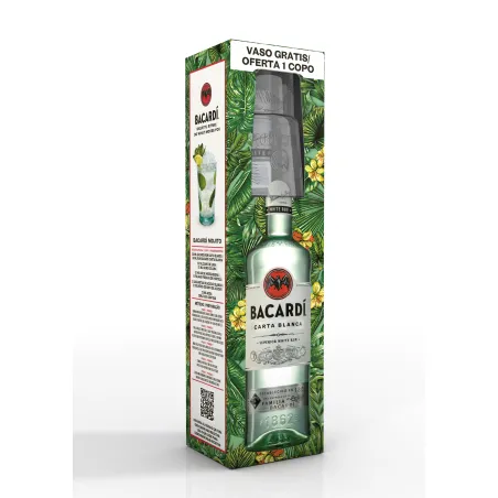 BACARDI RUM CARTA BLANC C/ OF
