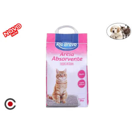 RIO BRAVO AREIA P/GATOS 5 KG