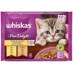 WHISKAS PURE AVES JUNIOR 85G