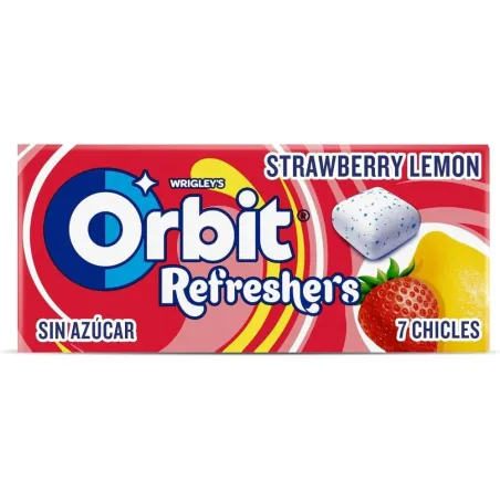 ORBIT REFRESHER STRAWBERRY CITRUS SINGLE 15,6G