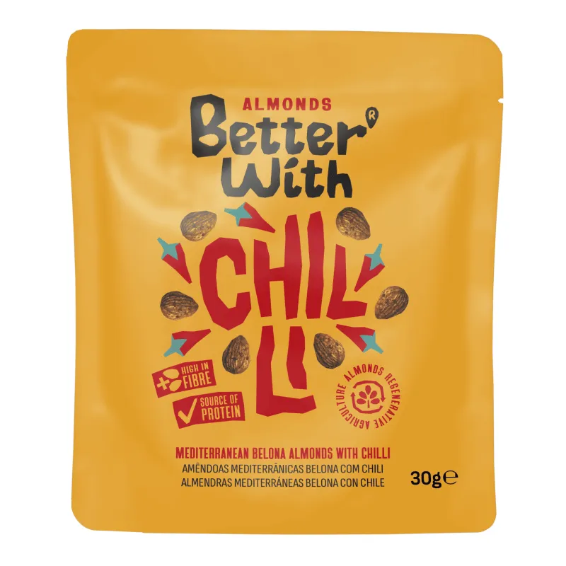 ALMONDS CHILI BETTER WITH 30G