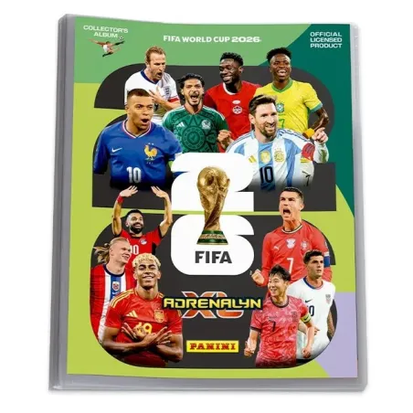 PANINI ADRENALYNE FIFA WORLD CUP 2026 ARQUIVADOR