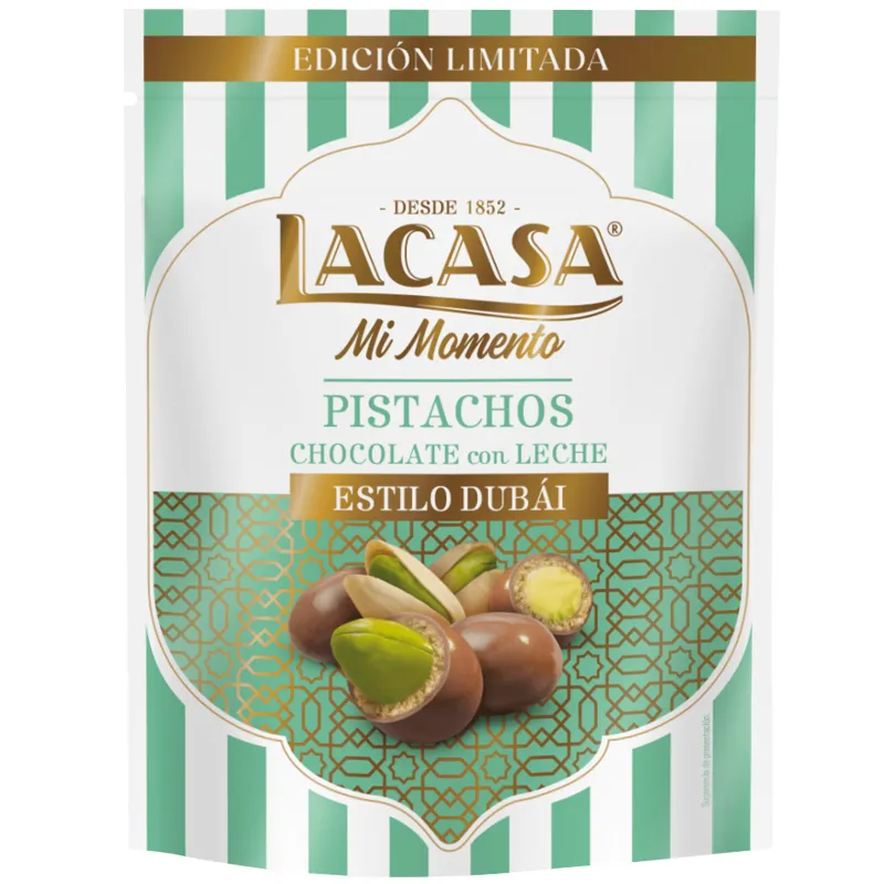 LACASA PISTACHIO COBERTO DUBAI STYLE 100G