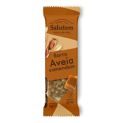 BARRAS AVEIA AMENDOIM CARAMELO