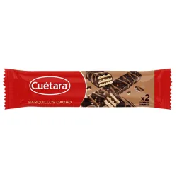CUÉTARA WAFER CACAU 21G