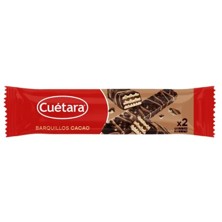 CUÉTARA WAFER CACAU 21G