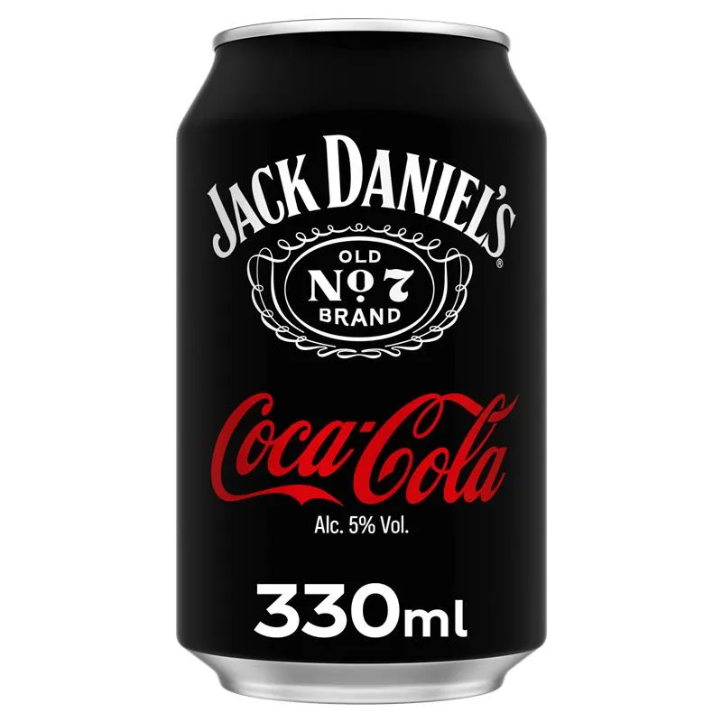 JACK DANIEL'S COLA RTD 33CL SDR