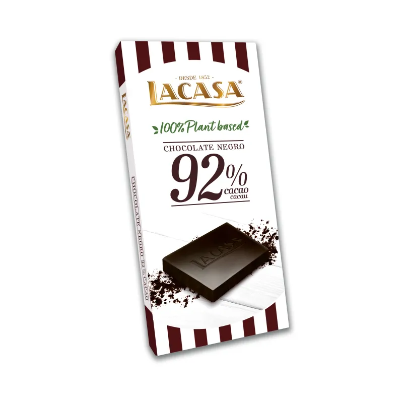 TABLETE LACASA CHOC 92% CACAU 100G