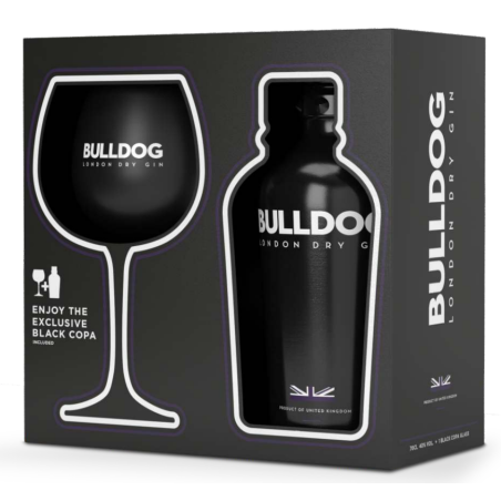 BULLDOG GIN  75CL C/ COPO