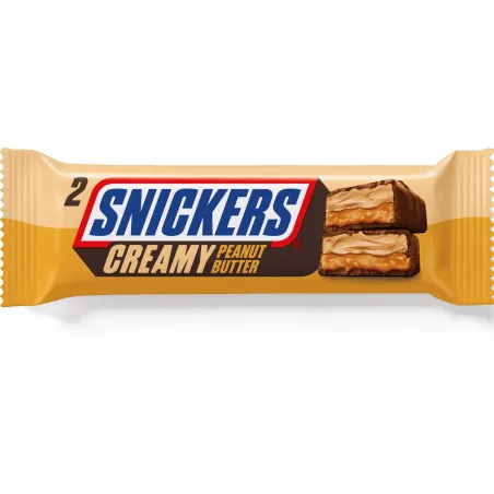 SNICKERS CREAMY PEANUT BUTTER 36,5G