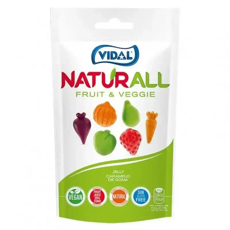 VIDAL GOMAS NATURALL MIX FRU.VEGAN 180GR
