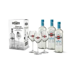 PACK MARTINI BIANCO 3X1L+COPO