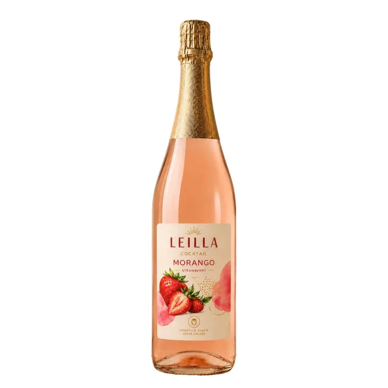 LEILLA VINHO AROMATIZADO MORANGO 75CL