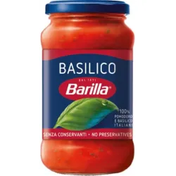 BARRILLA MOLHO BASILICO 400GR